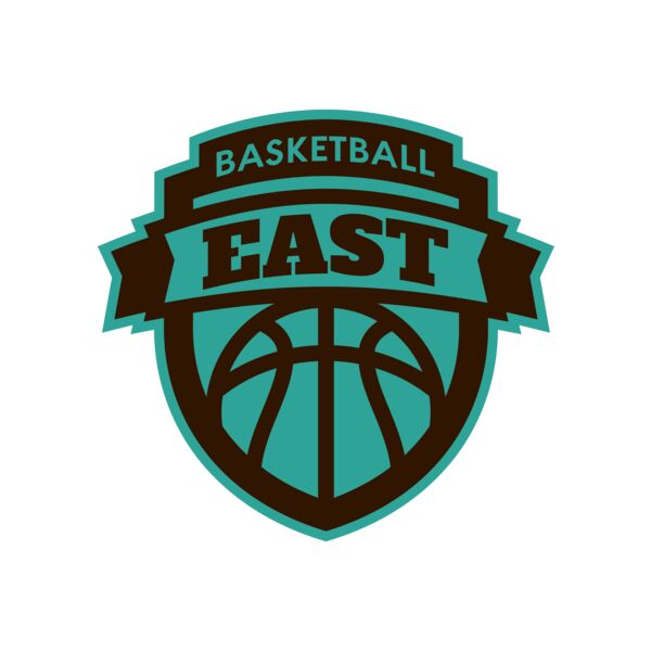 East Basketball logo template Thumbnail