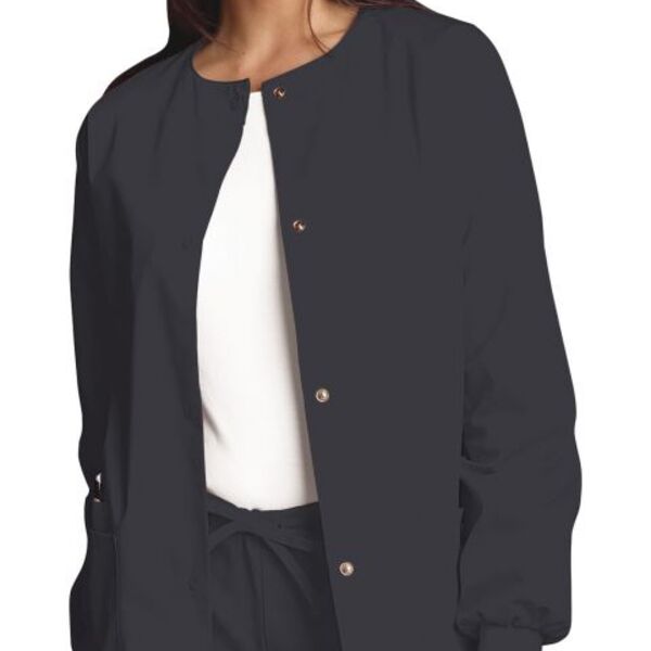 Women's Snap Front Warm-up Jacket Thumbnail